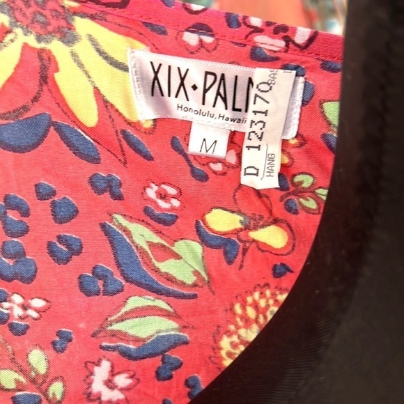 🌸XiX Palms,Honolulu, HI, Excellent Condition,Floral LARGE Bow-Knot Front,Size M - Picture 9 of 13